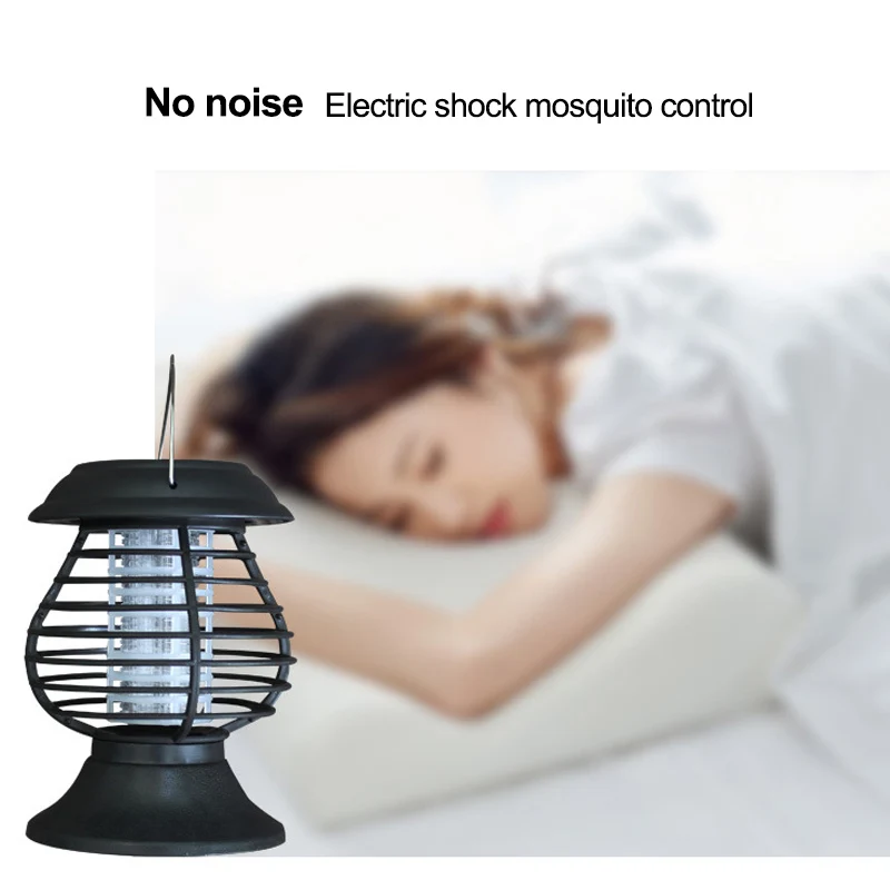 Лампа OUFULA для уничтожения комаров на солнечной батарее садовая электрическая