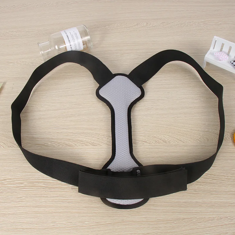 Регулируемый поддерживающий пояс для спины Корректор осанки до ключиц плеч