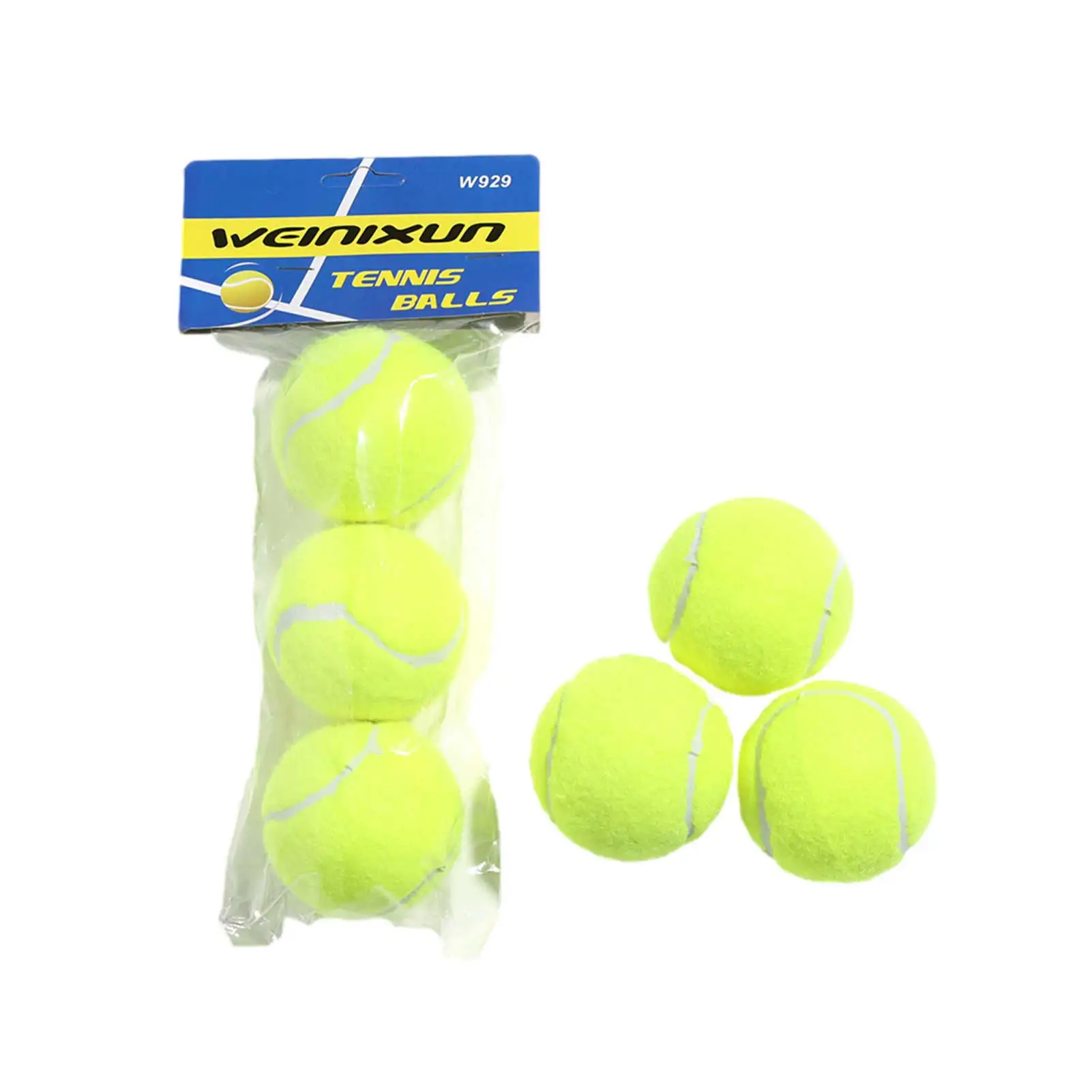

3 шт. профессиональные усиленные резиновые теннисные мячи, амортизаторы, высокая эластичность, прочный тренировочный мяч для клубов, школьн...