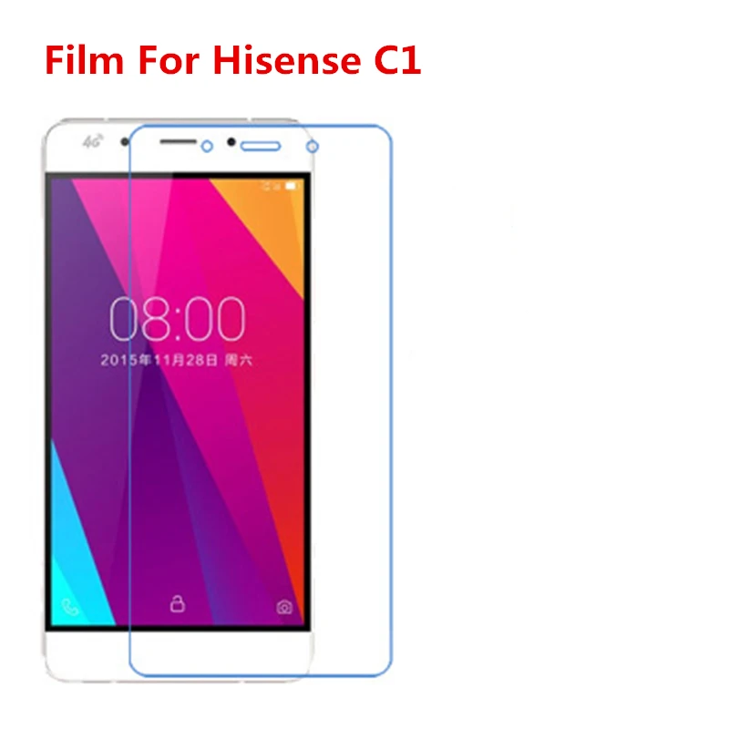 

1/2/5/10 шт. ультратонкая прозрачная защитная пленка для HD ЖК-экрана с чистящей тканевой пленкой для Hisense C1.