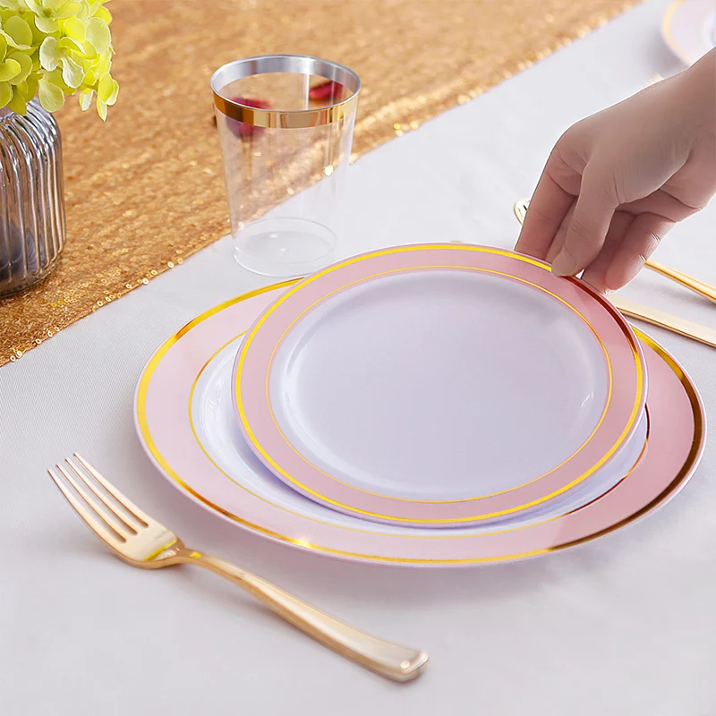 Одноразовые пластиковые блюда из пищевого пластика в новом стиле как горячие так