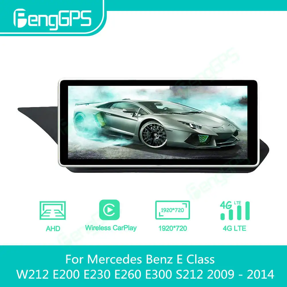 

Multimedia Player Android Car Radio For Mercedes Benz E Class W212 E200 E230 E260 E300 S212 2009 - 2014 Autoradio Stereo GPS
