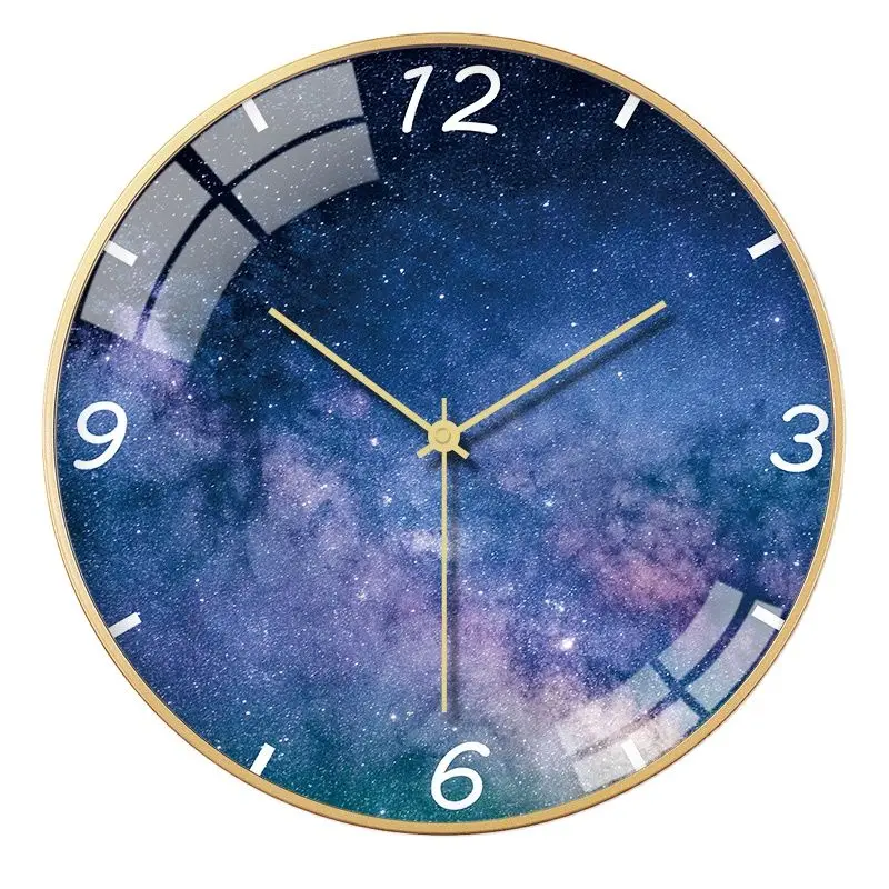 

Декорация настенные часы Современные бесшумные креативные металлические настенные часы для гостиной, домашний декор, золотые часы, механи...