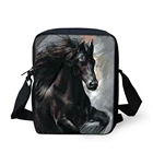 Фризская сумка-мессенджер с принтом лошади для подростков, девочек, мальчиков, сумки на плечо, Женская мини-сумка через плечо, сумки