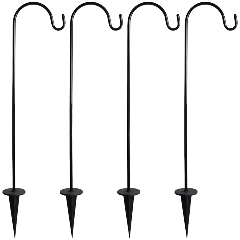 

Outdoor Shepherd Hooks Garden Flowerpot Stand Courtyard Hanging Hook