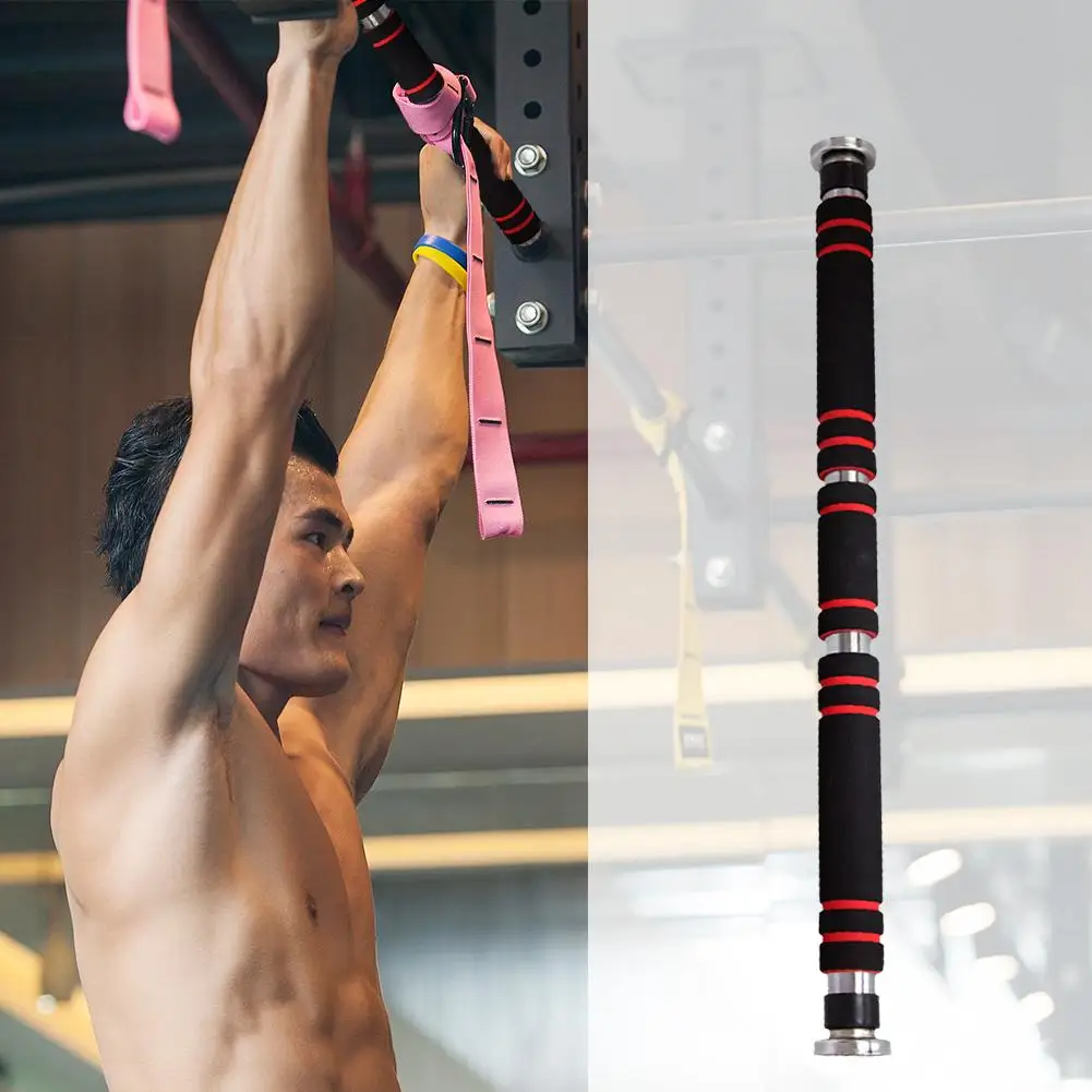 

Horizontal Bar Pull Up Indoor Gym Adjustable 62-100cm Exercise Fitness Equipmet Trainers Force Core Training Tool