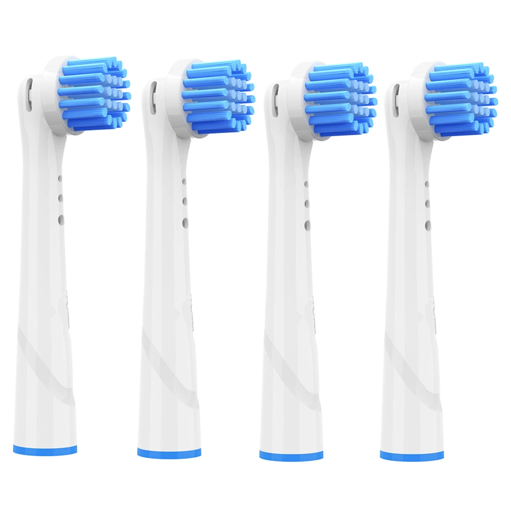 

4pcs Replacement Toothbrush Heads for Oral B Braun Toothbrush - Oral B Sensitive Gum Care Pro Health/Triumph/3D Excel Brush Head