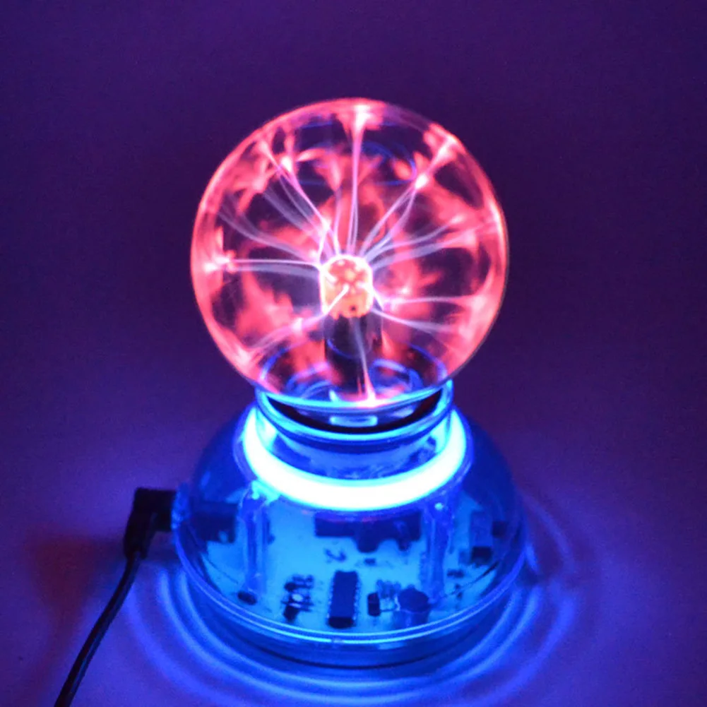 Шар света музыка электростатического освещения аксессуар для автомобиля USB звук