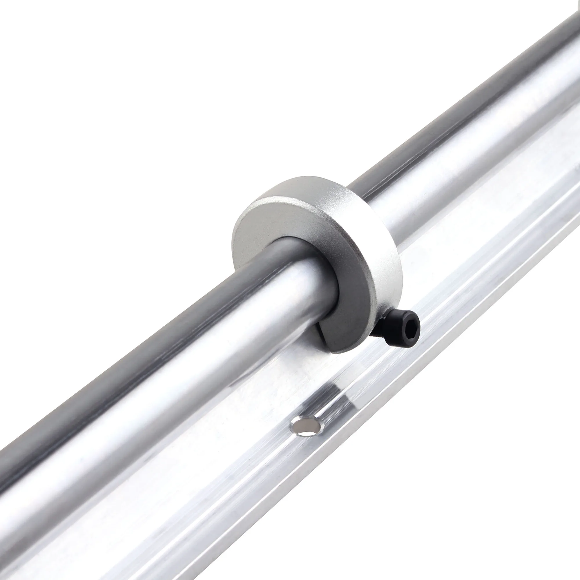 2pcs SBR16 Linear Guide Rail Fully Supported+4pcs Limit Fixing Ring +4pcs SBR16UU Bearing Block300 600 800 1000 1500mm CNC Part |