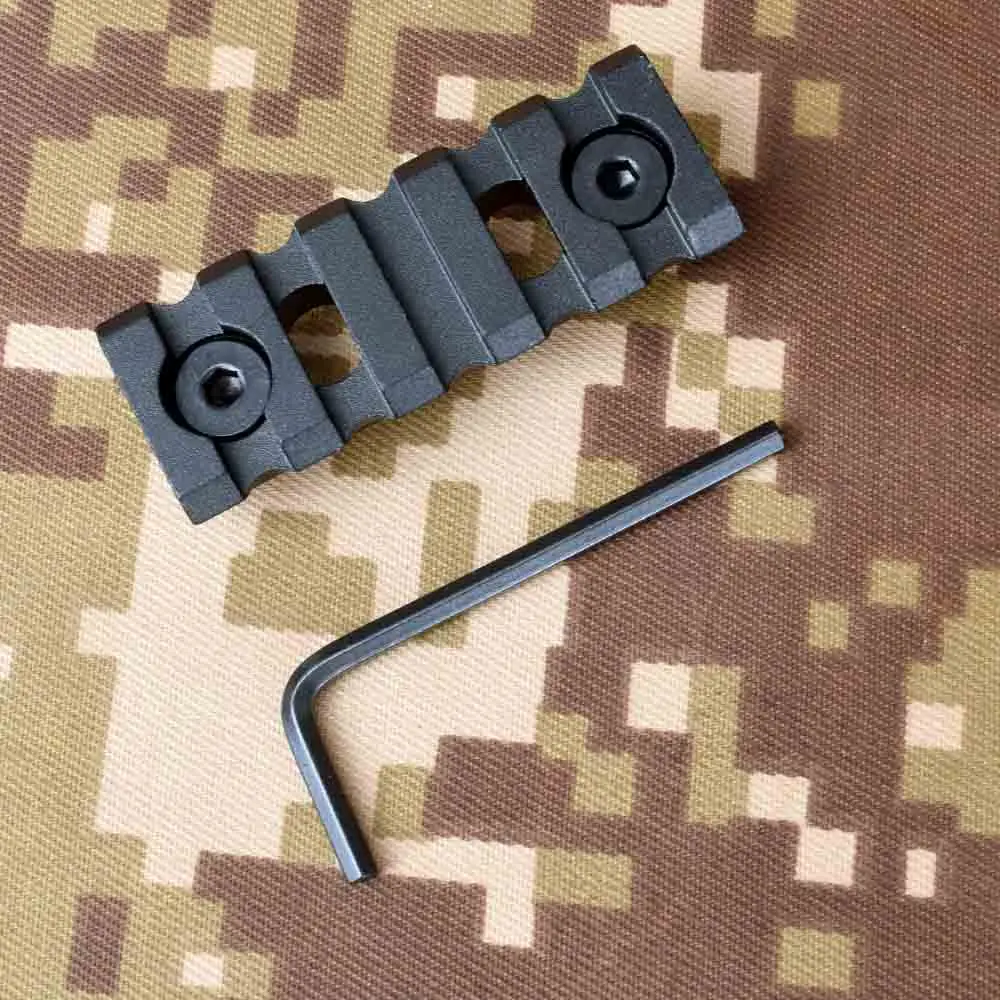 MLOK рельсовая секция Пикатинни для MLOK Handguard крепление рельса Sytstem 5 слотов