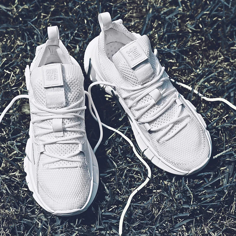 Мужская обувь дышащие кроссовки из сетки мужская Повседневная Удобная женская