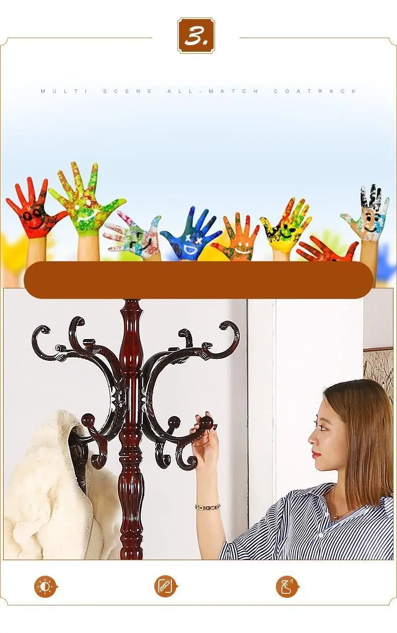 Стенд Appendiabiti Terra пальто стены Decorativos Colgador Pared стойки дерево Cabide Wieszak Perchero De Pie Cintre вешалка для одежды