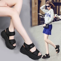 lightweight soft bottom 2020 thick bottom sandals female xiapo with platform shoes n6 89