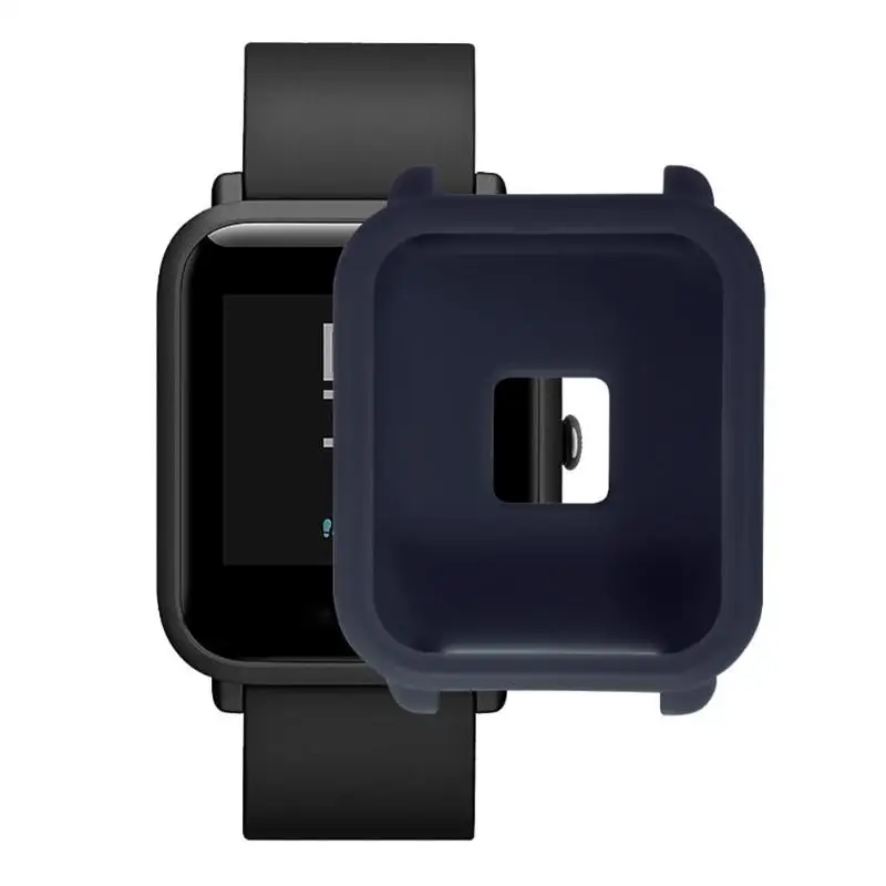 Силиконовый защитный чехол для Huami Amazfit Bip Молодежные часы|Смарт-аксессуары| |