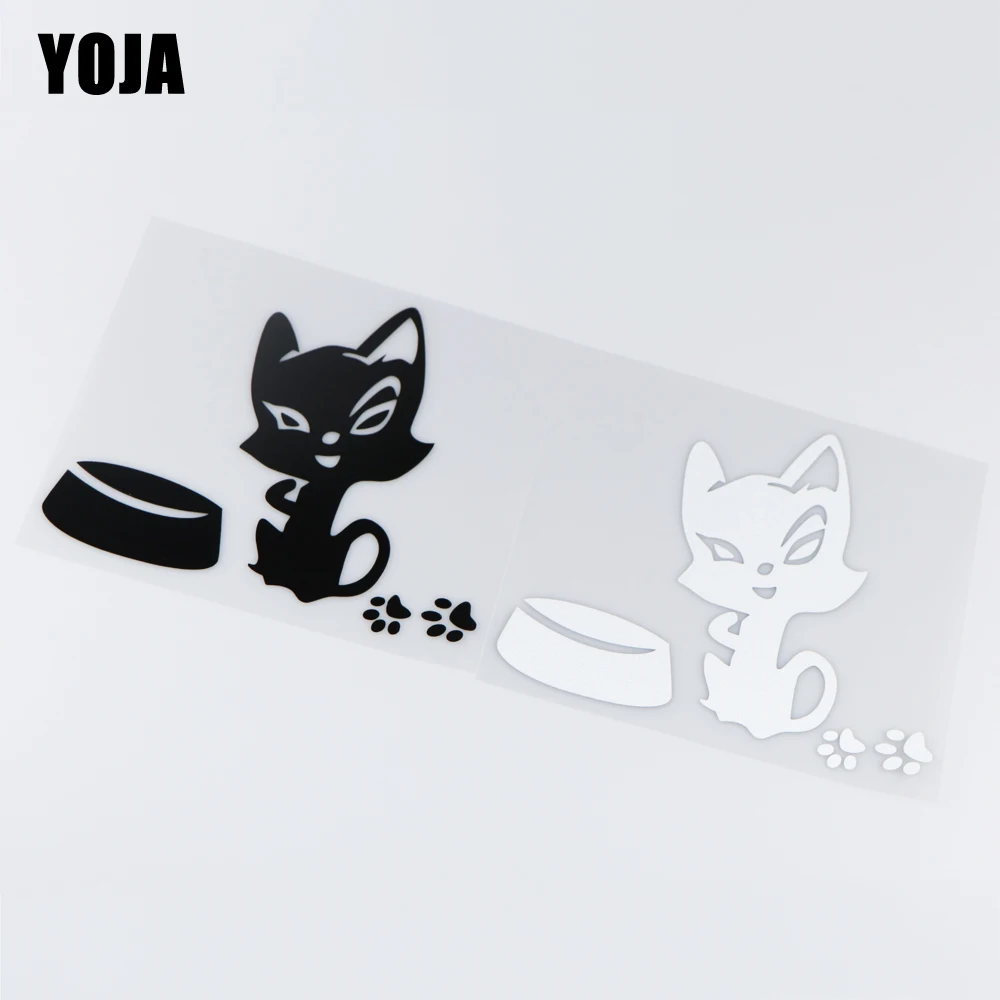 

YOJA 16,1x13,7 см Виниловая наклейка с мультяшным рисунком животного, автомобильная наклейка, искусство модной детской одежды