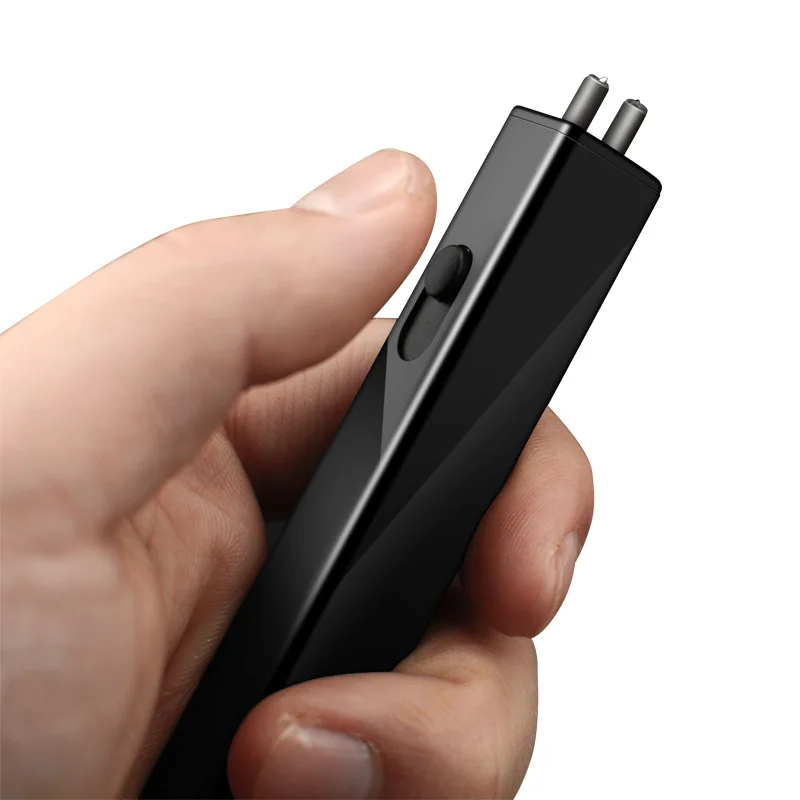 Плазменная мини-зажигалка с дугой перезаряжаемая ветрозащитная USB тонкая