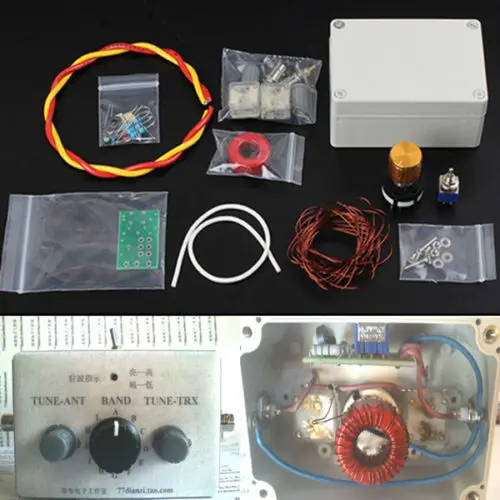 1 30 МГц ручная антенна тюнер в комплекте для HAM Радио QRP DIY kit|antenna light|tuner watchantenna