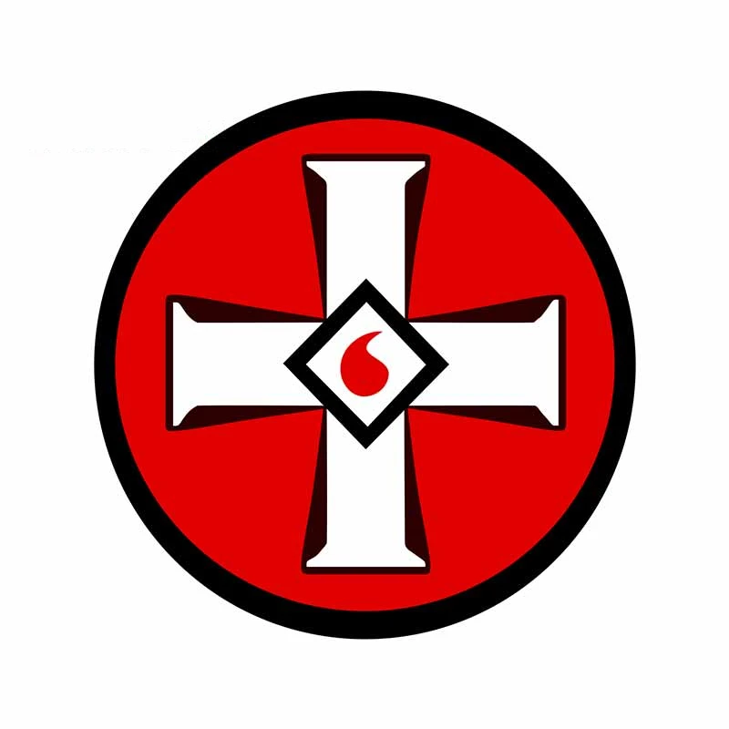 

JuYouHui Exterior Accessories Decal Funny Stickers for Ku Klux Klan Logo Laptop Window Trunk Decals Vinyl Car Wrap