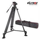 Viltrox VX-18M 1,80 м штатив-Трипод с панорамной головкой для тяжелых профессиональных Алюминий Duty видеокамера для Камера DV DSLR нагрузка 8кг