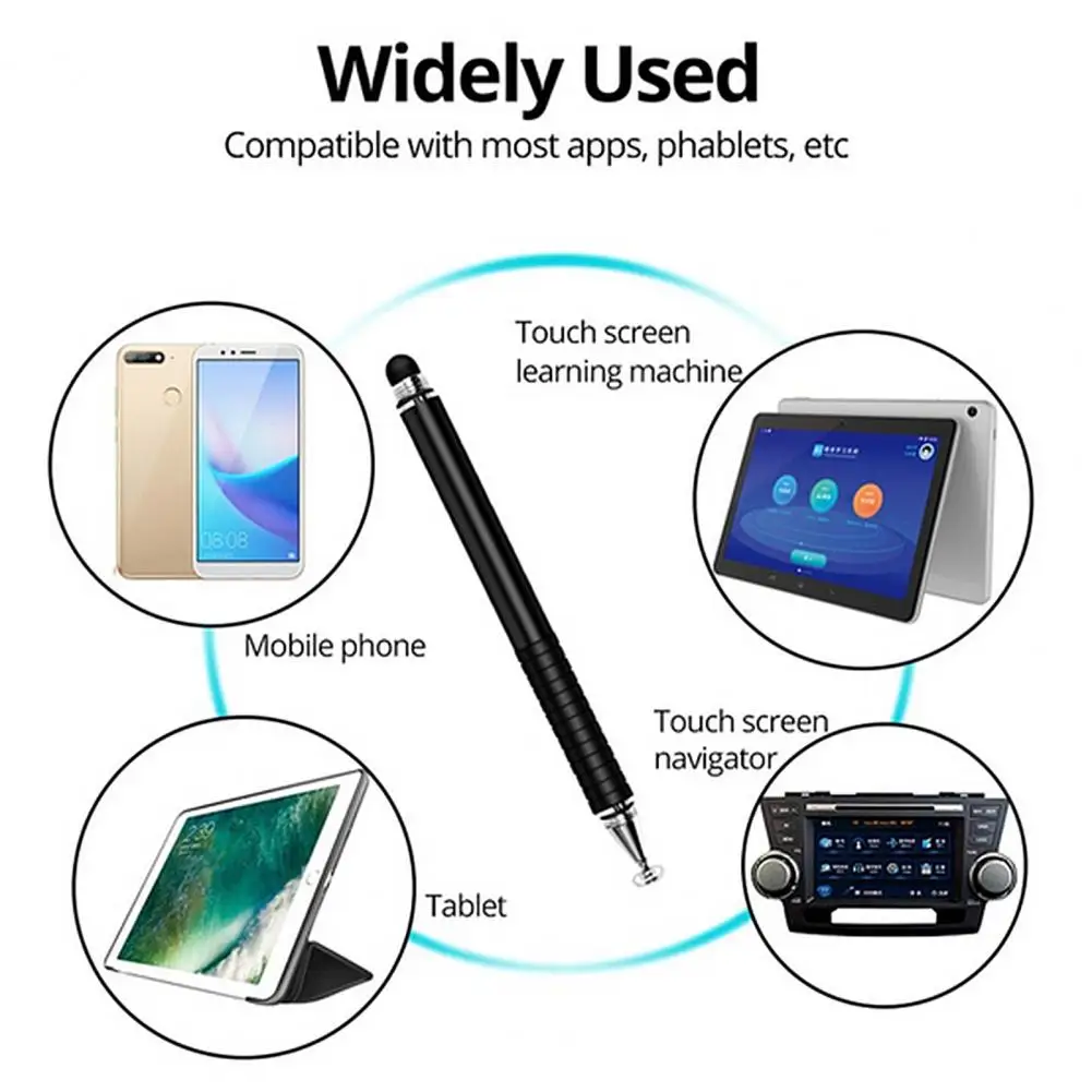 

2 in 1 Conductive Drawing Phone Tablet Capacitive Screen Dual Touch Stylus Pen
