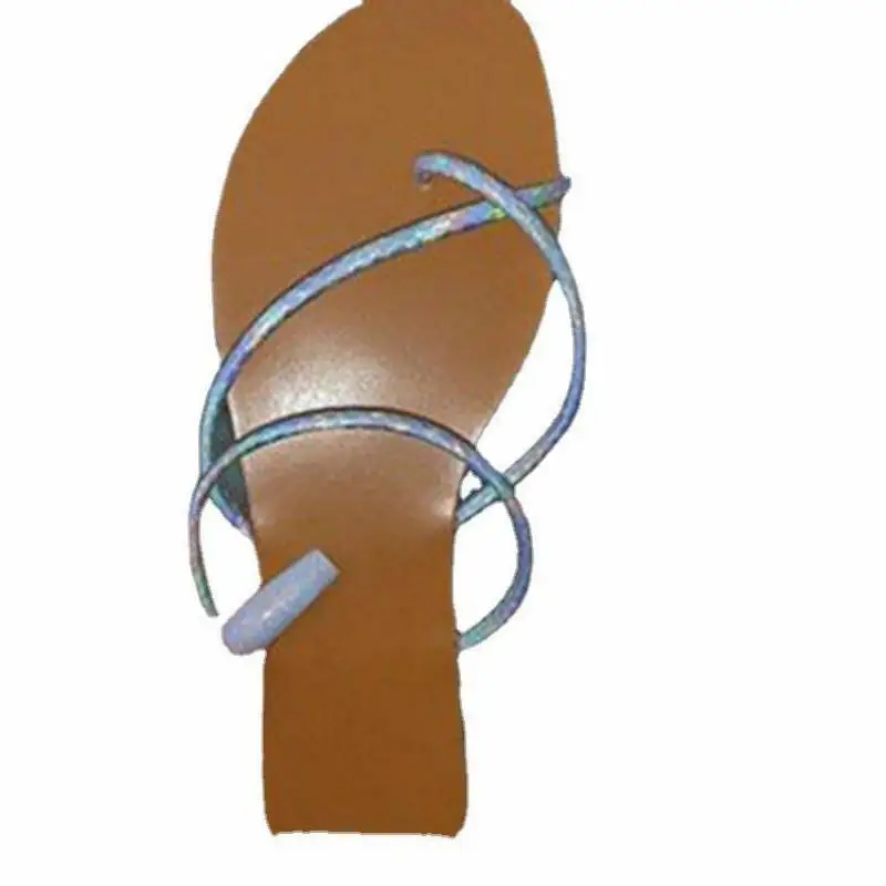 

Women's Slippers Summer New Fashion Casual Outdoor Beach Sandals Flat Bottom Flip-Flops Open Toes Roman Shoes Female