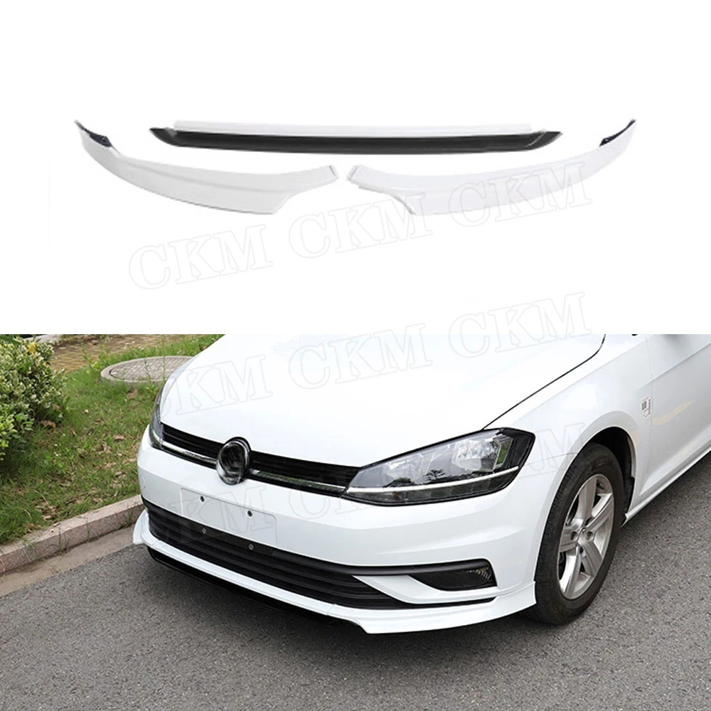 Передний спойлер для VW Golf 7 5 Standard 2018 2019 не GTI ABS разветвители фартуки