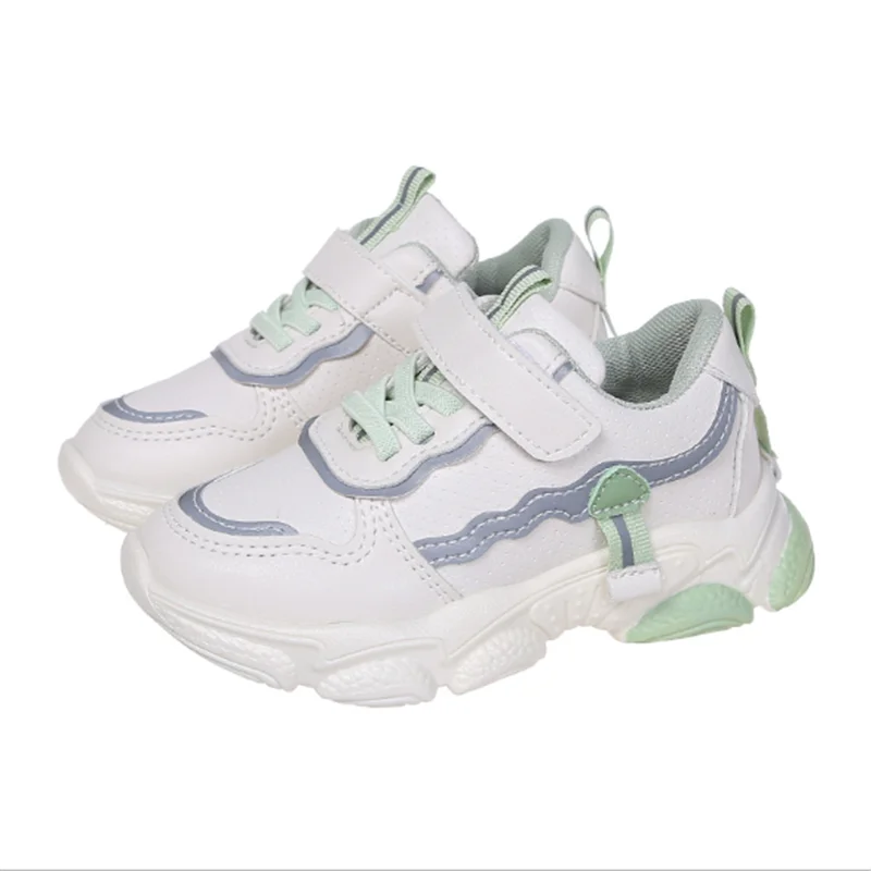 Удобные кожаные кроссовки Сезон осень-зима Модная Универсальная кожаная обувь