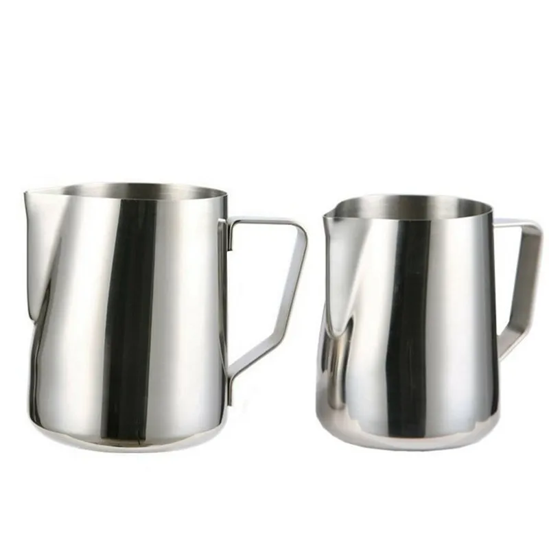 

0.35L-2L Stainless Steel Pull Flower Espresso Frothers Frothing Garland Cup Latte Jug Craft Milk Mug Coffee Cappuccino Cooking