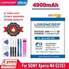 LOSONCOER 4900 мАч LIS1576ERPCфотоаккумулятор для SONY Xperia M4 Aqua E2303 E2333 E2353 фотоаккумулятор