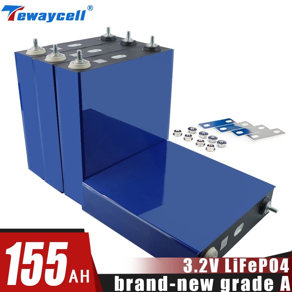 4 шт. литий-железо-фосфатная аккумуляторная батарея 3 2 в 155ач | Электроника