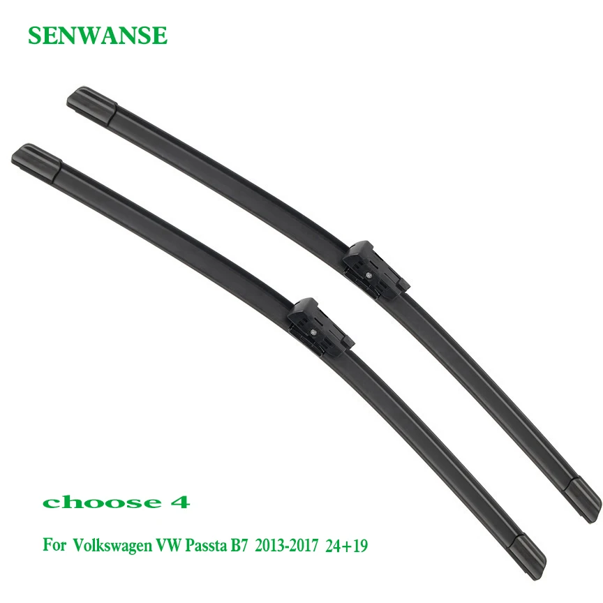 Щетки стеклоочистителя Senwanse для Volkswagen VW Passat B5 B6 B7 1996 2017 пара 24 + 19 автомобильные
