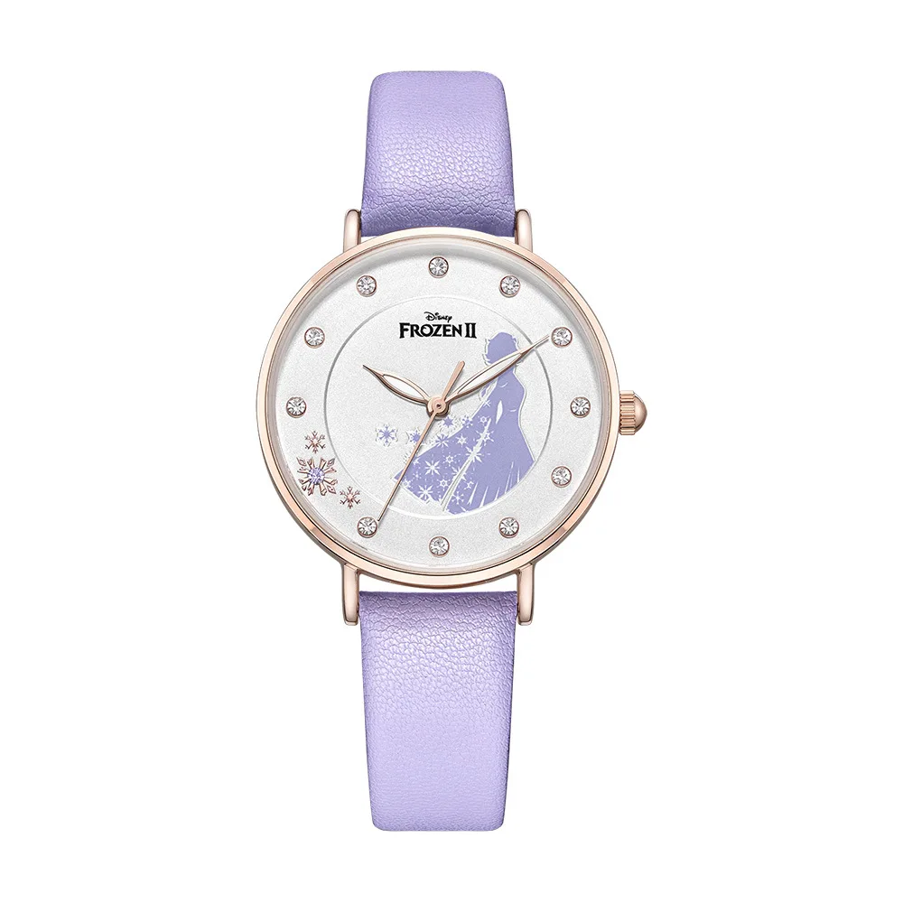 Дисней Женские кварцевые наручные часы Сестры Эльза шаблон браслет женские