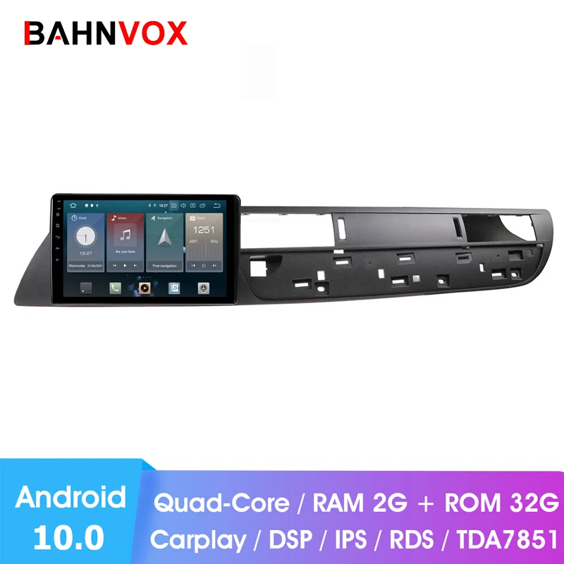 Автомобильный DVD плеер RAM2G магнитола 9 дюймов на Android 10 0 с GPS для Citroen C5 2008