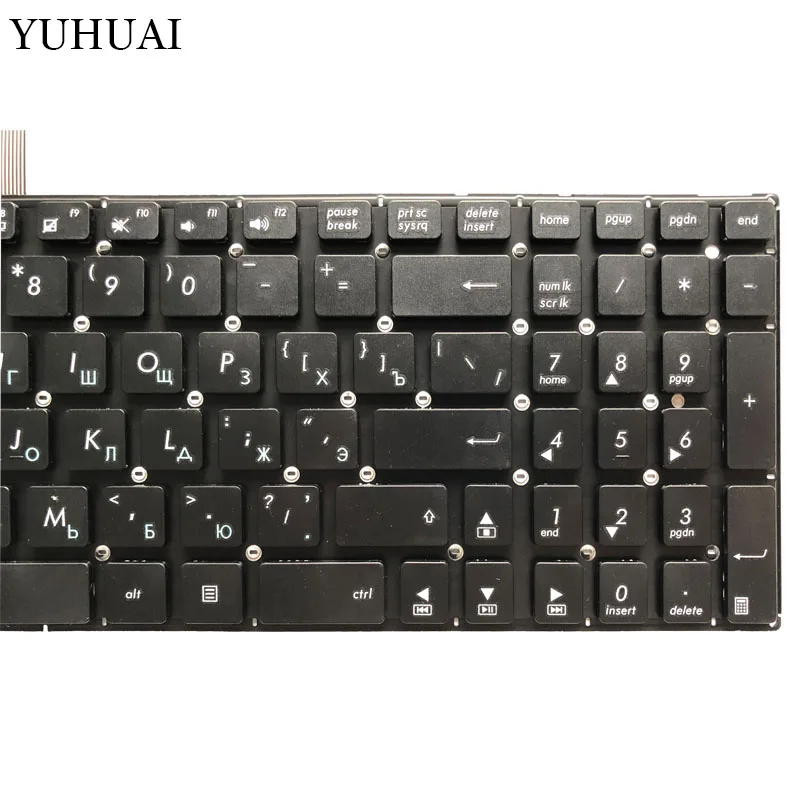Русская клавиатура для ноутбука ASUS X550C X550CA X550CC X550CL X550VC X550ZE X501 X501A X501U X501EI X501XE X501XI X550J ру черный