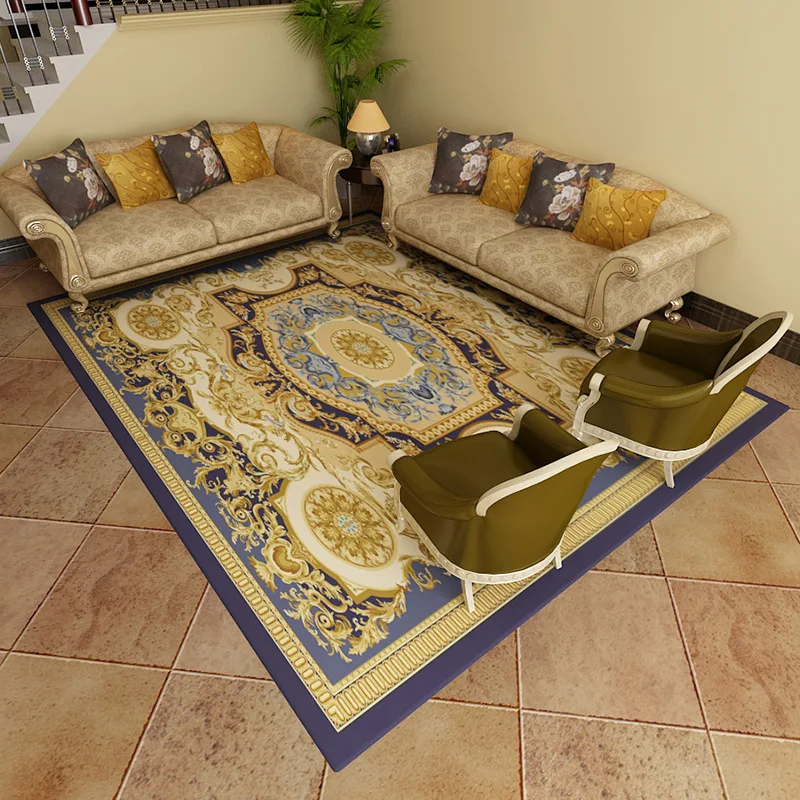 Goede Nordic Geometrische Tapijten Woonkamer Slaapkamer Studie Hoofdeinde Rechthoekige Tapijt Modern Decor Thuis Tapijt Sofa Yoga 3D Deken Deken