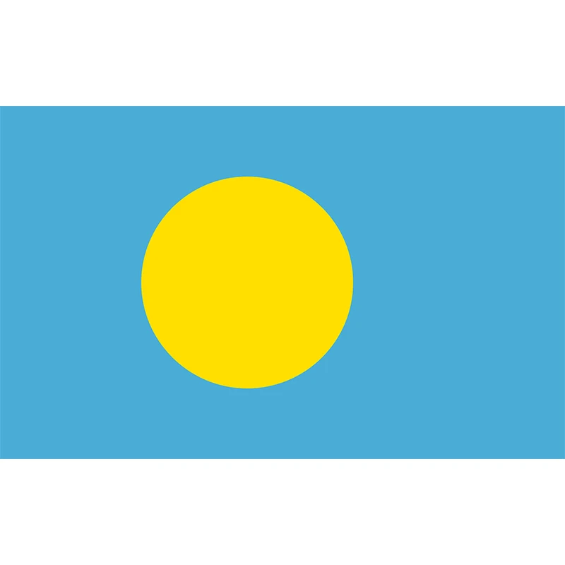 

Yehoy hanging 90*150cm Republic of Palau Flag For Decoration