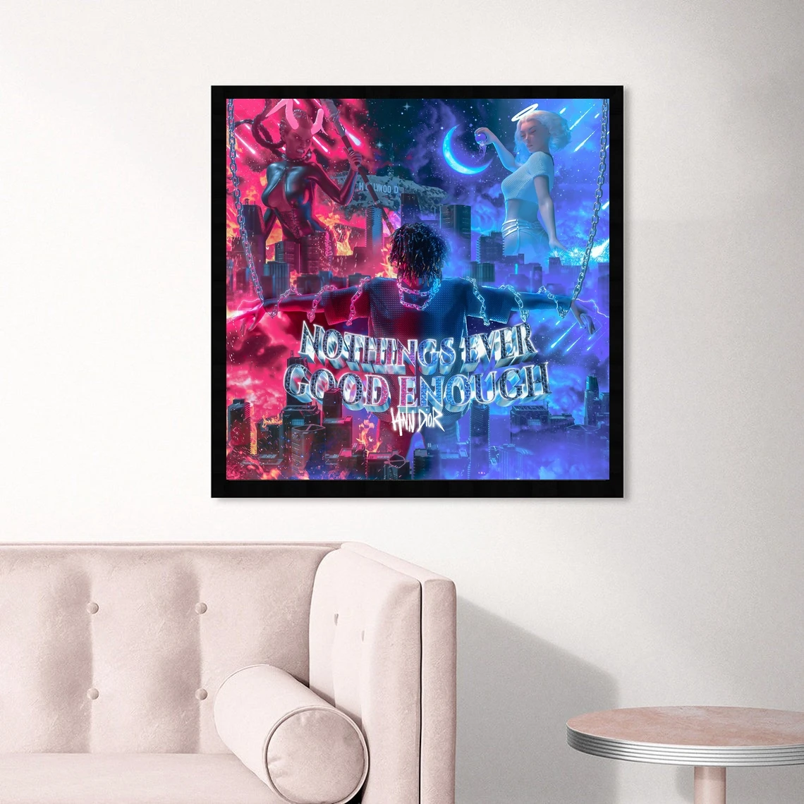 Iann Dior Nothings Ever музыкальный альбом достаточно хорошего качества Обложка плакат