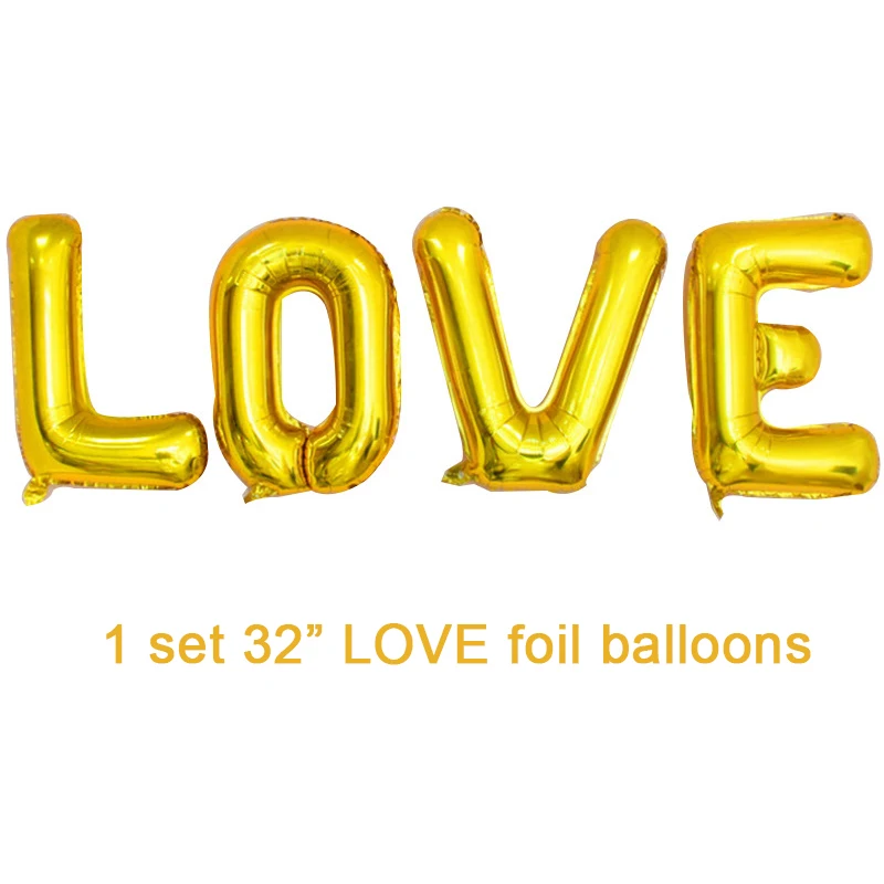 Сделай Сам белые и шары с золотыми конфетти Арка/комплект гирлянды для свадебной