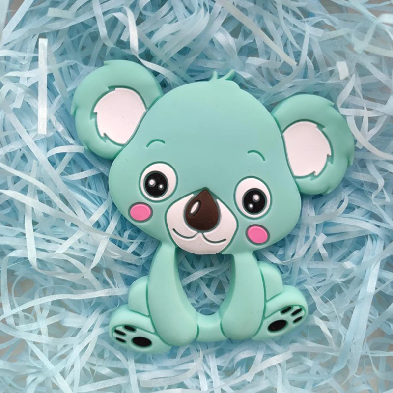 Пищевые Детские грызуны Силиконовые Прорезыватели для зубов сделай сам коала