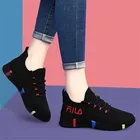 Женские кроссовки для фитнеса, вулканизированные, дышащие, легкие, на платформе, 2021