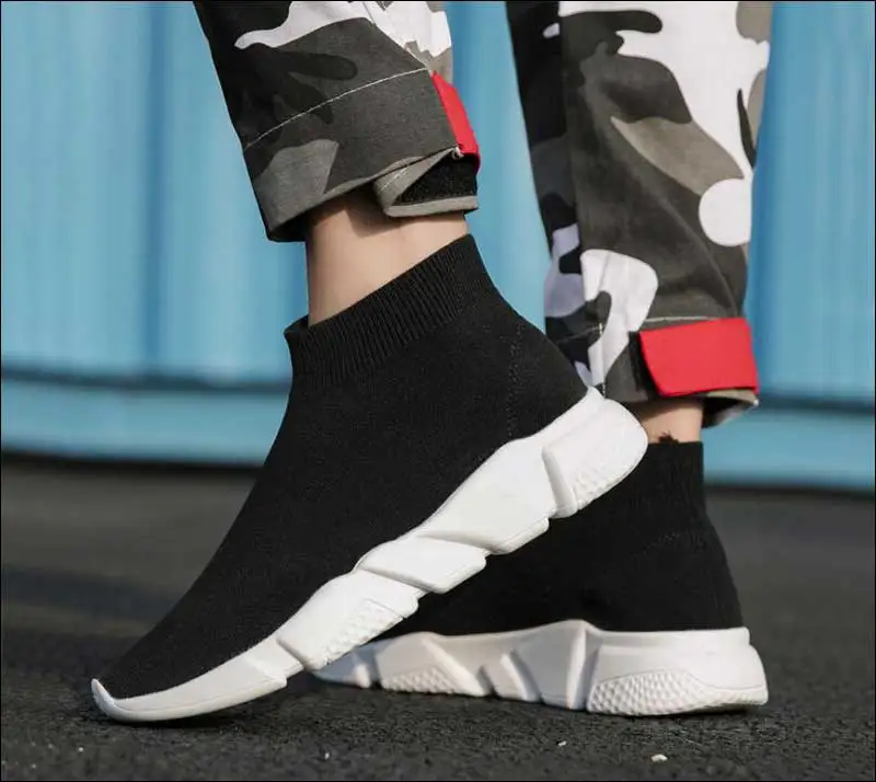 Breathable Mesh Men Shoes Casual Lightweight Comfortable Walking Man Sneakers Fashion Slip-On Footwear Male Zapatillas |