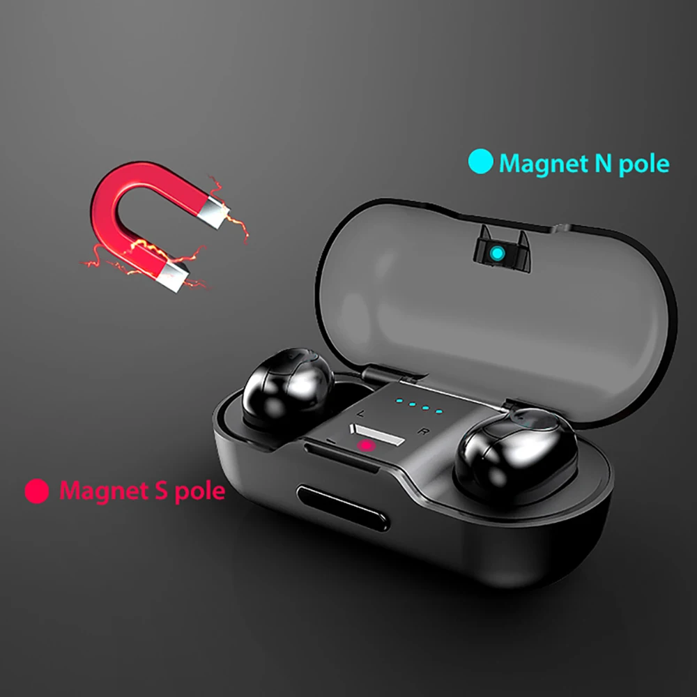 DOCIDACI Bluetooth наушники 5 0 настоящие беспроводные стерео спортивные Игровые HiFi