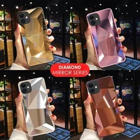 luxury diamond pattern case for iphone 12 11 pro max x xs max xr phone case for iphone 6 6s 7 8 plus case back tpu cover coque
