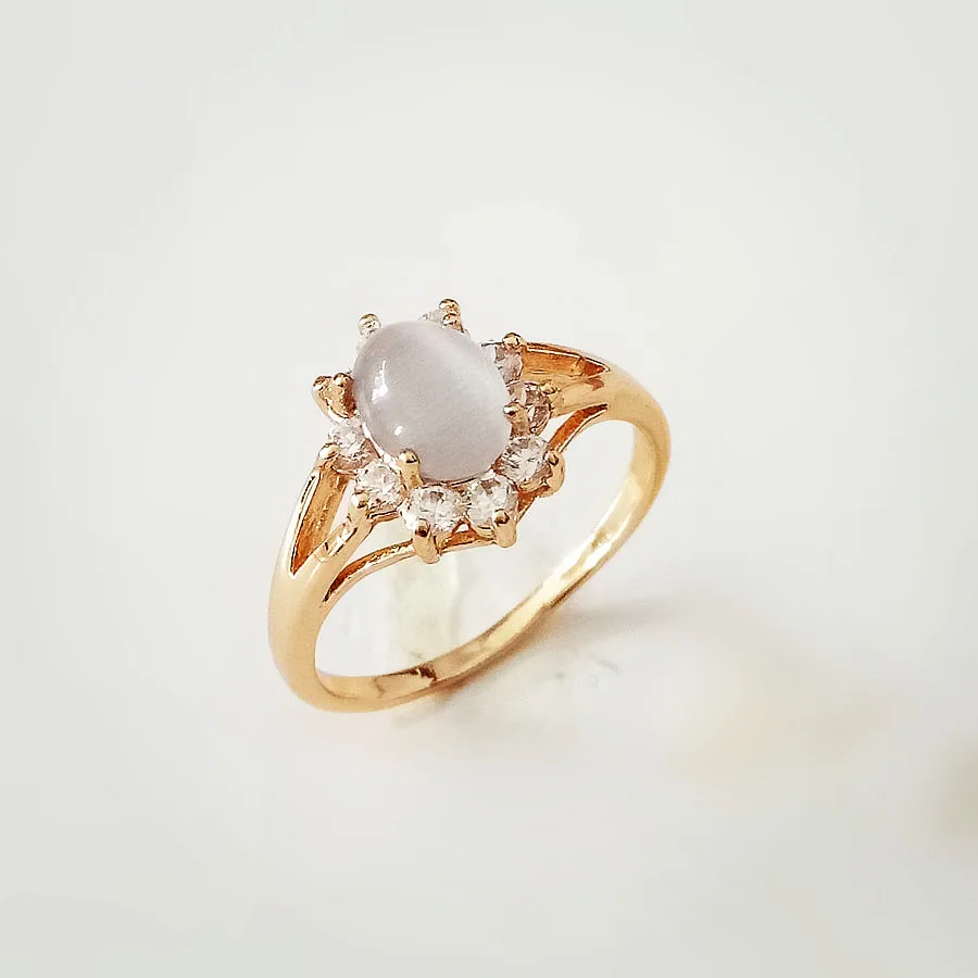 Роскошные женские свадебные ювелирные наборы сердце Форма дизайн розовое 585