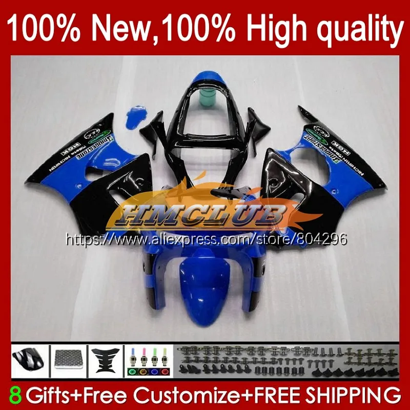 

Корпус для KAWASAKI ZX-6R 6 R ZX-636 ZX600 600CC 98 99 104No.19 ZX600CC ZX 636 6R ZX6R 98 99 синий черный ZX636 1998 1999 обтекатель