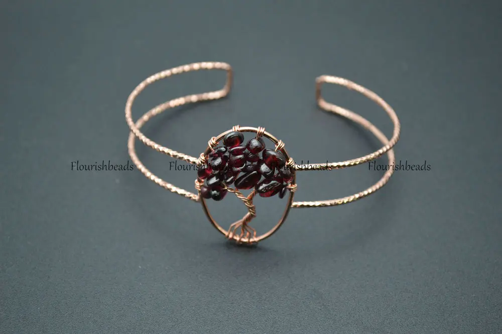 Натуральный женский браслет с гранатом драгоценный камень чипсы бусины