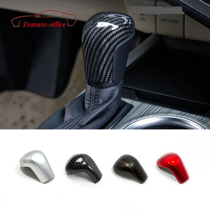 

For Toyota Corolla E210 Camry Yaris Avalon Interior Accessories ABS Car Gear Shift Lever Knob Handle Frame Cover Trim 2019 2020