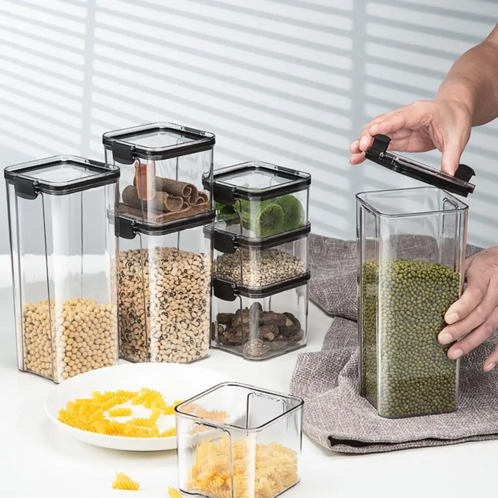 Good Seal Performance Practical Fresh-keeping Visible Sealed Food Cans for Household