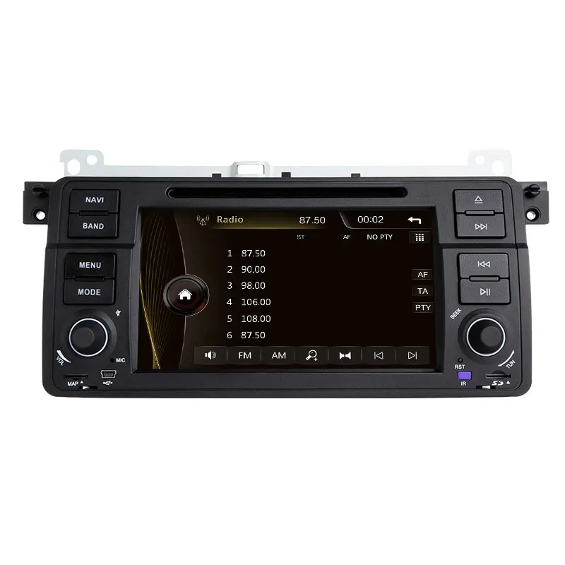 Автомагнитола Xonrich1 Din с GPS навигацией для BMW E46 M3 Rover 75 Coupe 318/320/325/330 DVD мультимедийный