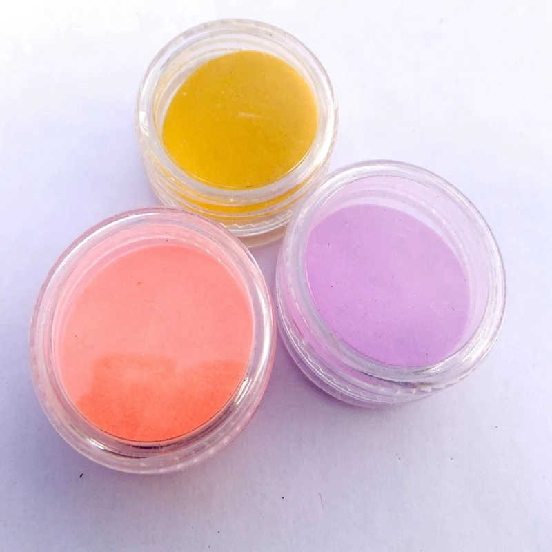 

12 Pcs Mix Colors Powder Builder Nail Art Set & 24 Pcs Colors Glitter Powder Glitter Nail Deco for False UV Gel Nail